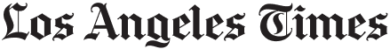 Los Angeles Times newspaper logo.